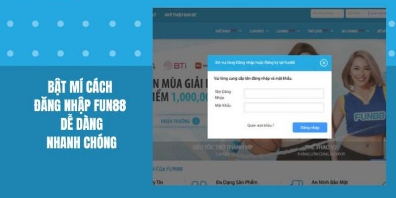 Đăng nhập Fun88 tài khoản bị khoá